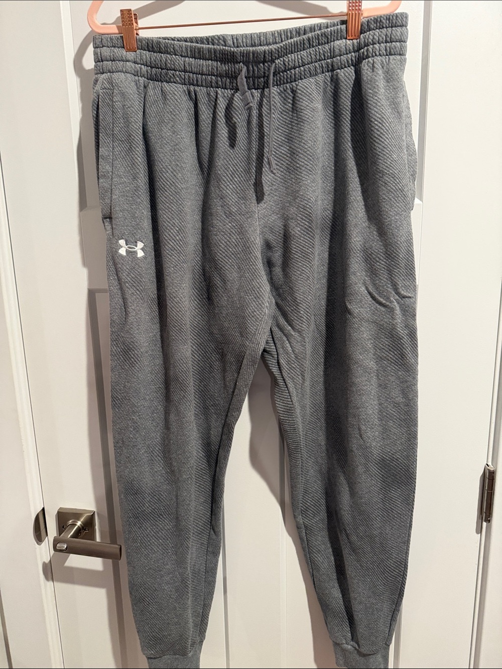 Under Armour Men's Gray Heather Jogger Sweatpants